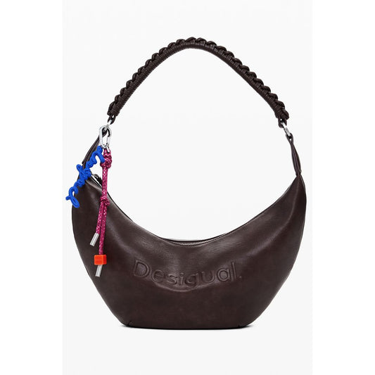 Marrone Poliuretano Women Handbag