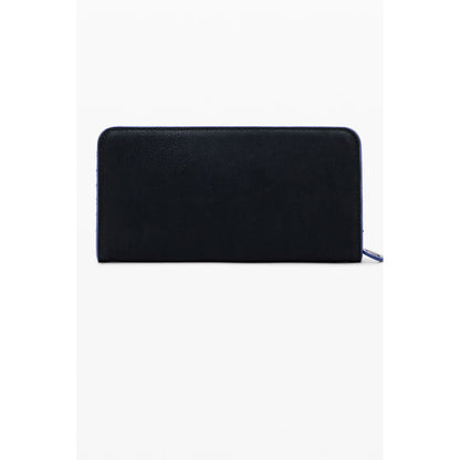 Black Polyurethane Women Wallet