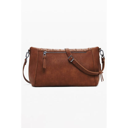 Brown Polyethylene Handbag