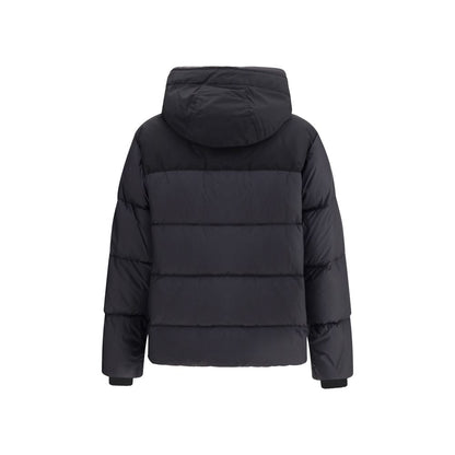Black Nylon Coat