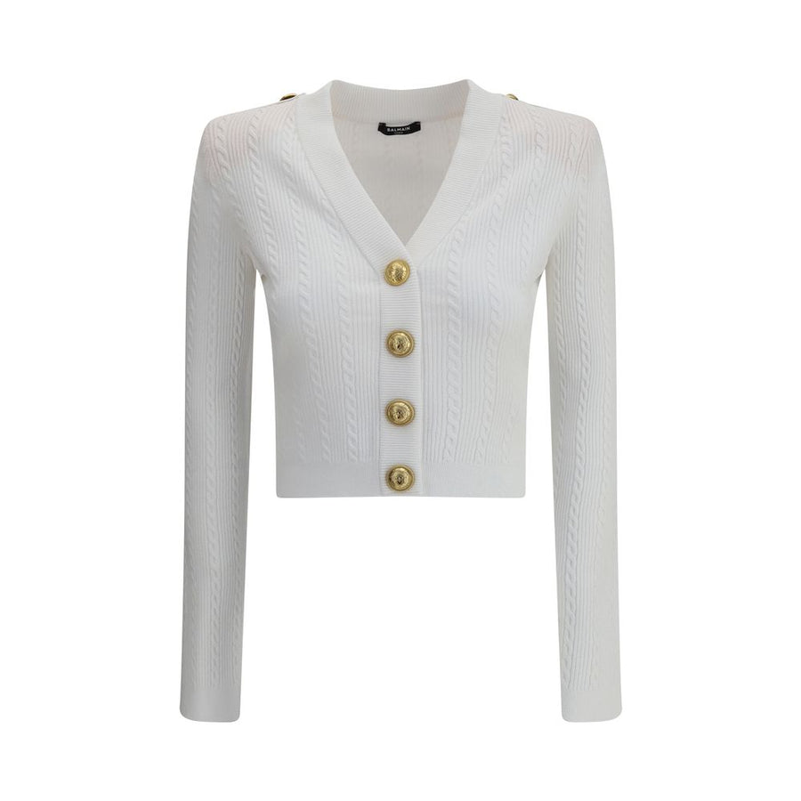 White Viscose Cardigan