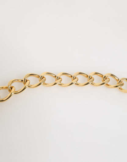 Multicolor Murano Glass Beads Gold Chain Jewelry Necklace