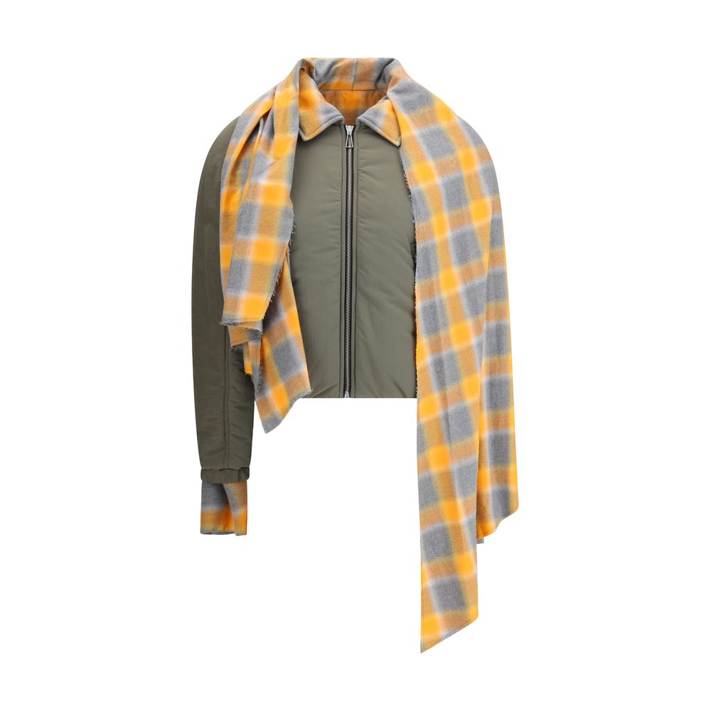 Bicolor Cotton Coat