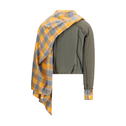 Bicolor Cotton Coat