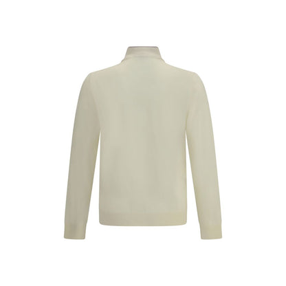 Cream Wool Turtleneck