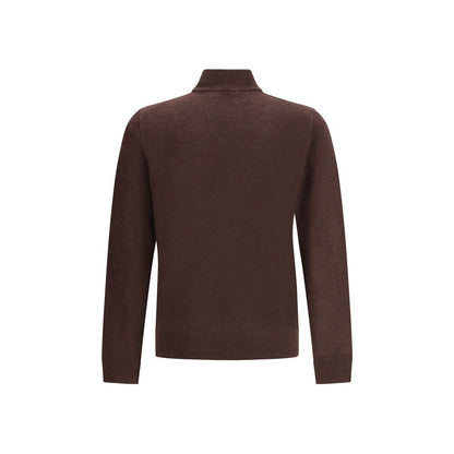 Brown Wool Turtleneck