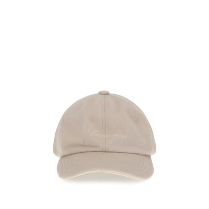 Beige Wool Cap (Baseball Hat)