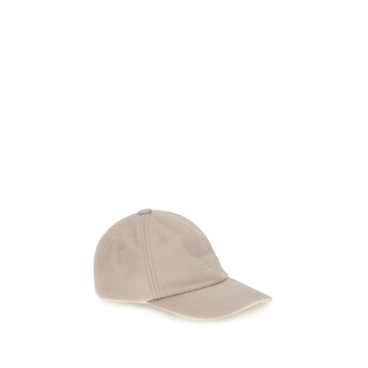 Beige Wool Cap (Baseball Hat)