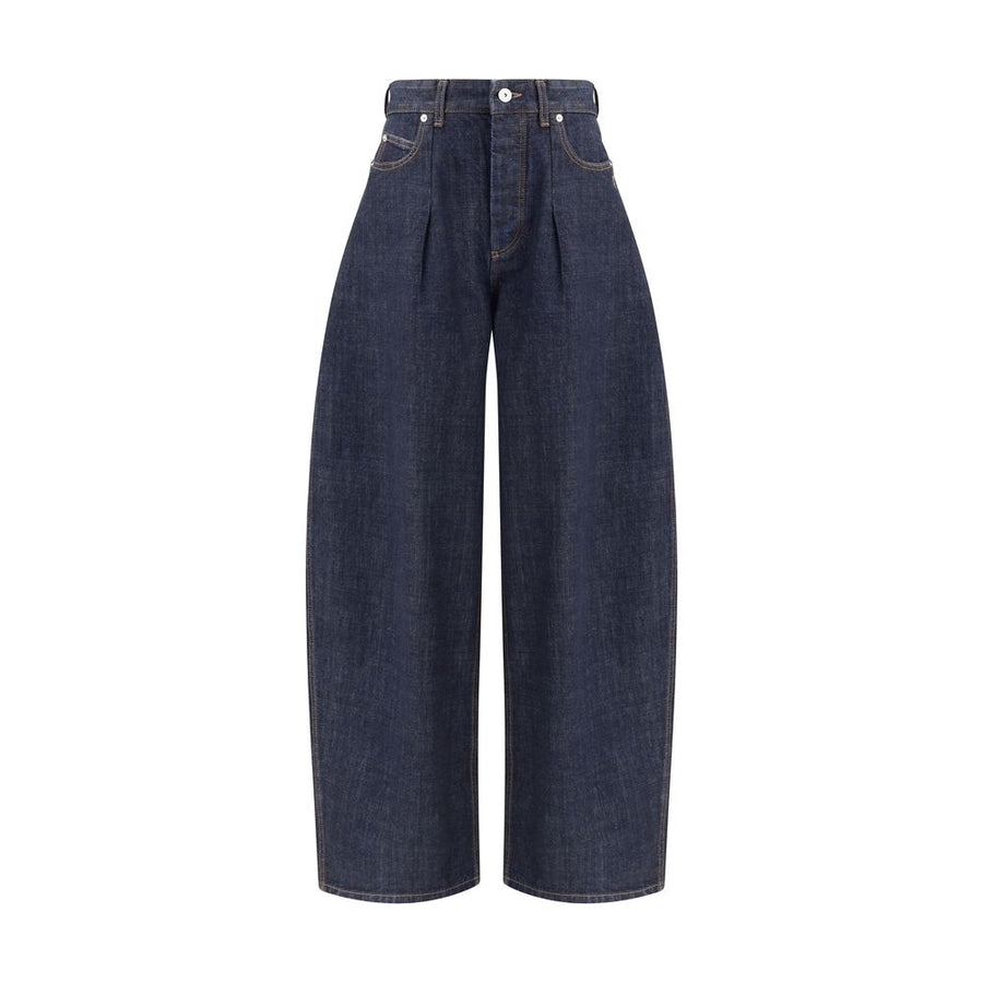 Blue Cotton Relaxed Fit Jeans