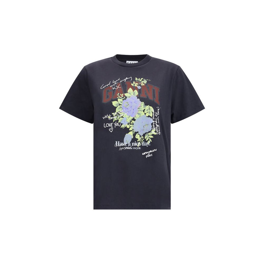 Black Cotton T-Shirt