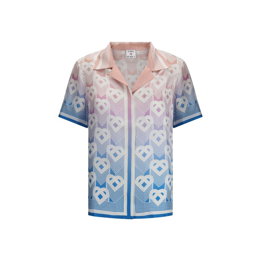 Multicolor Silk Pattern Shirt