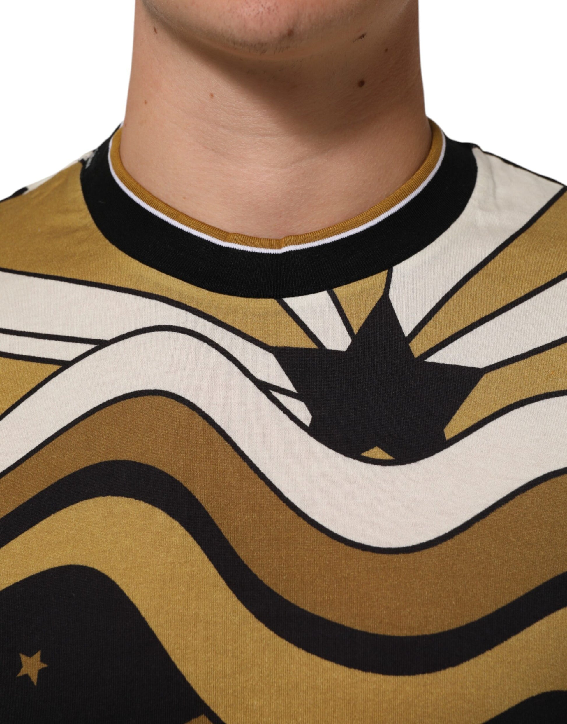 Multicolor Millennials Star CrewNeck T-shirt