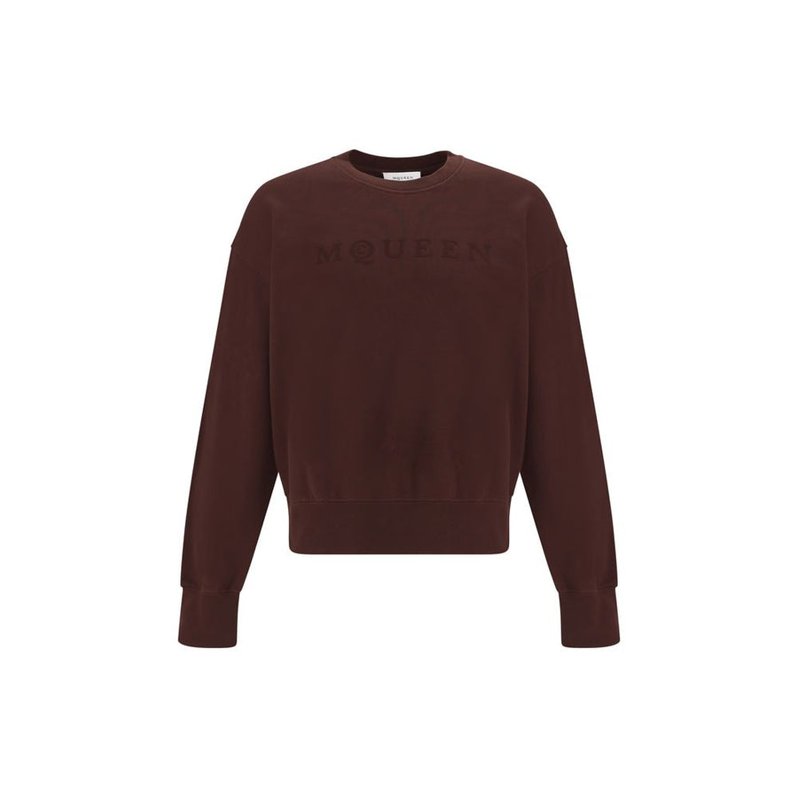 Brown Cotton Sweatshirt