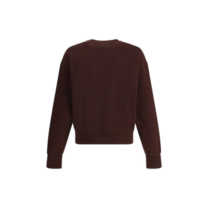 Brown Cotton Sweatshirt