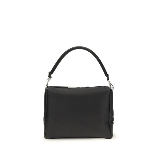Black Calf Leather Bos Taurus Shoulder Bag