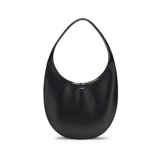Black Calf Leather Bos Taurus Shoulder Bag