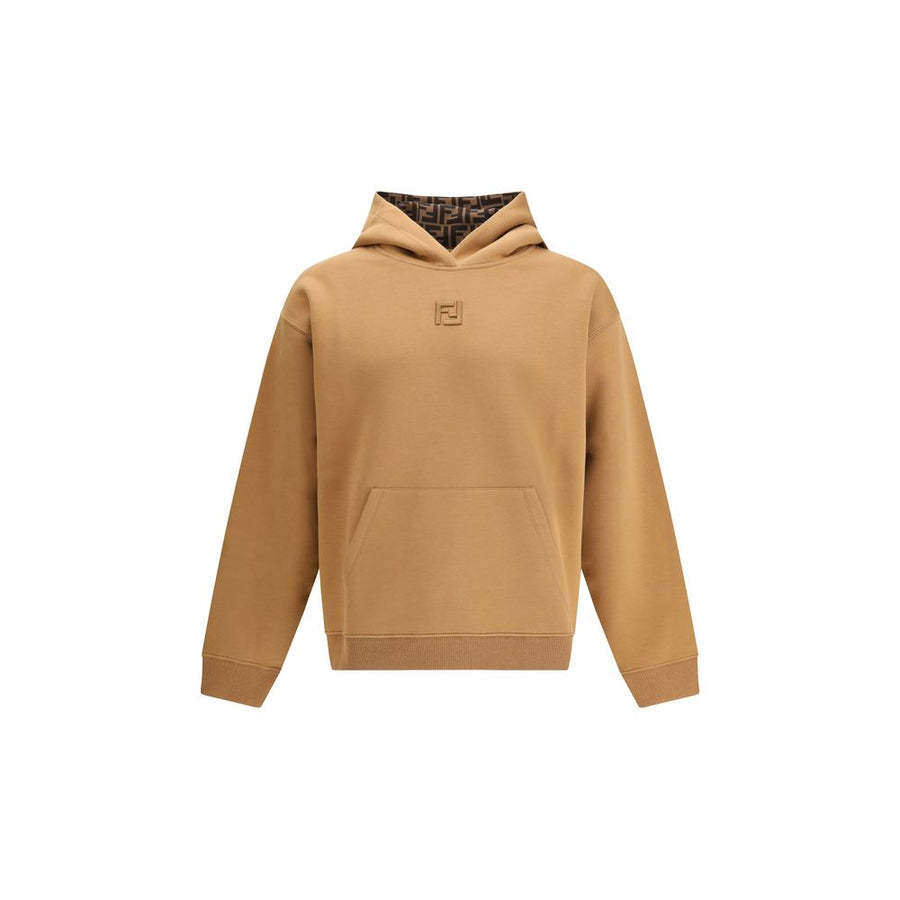 Beige Cotton Sweatshirt