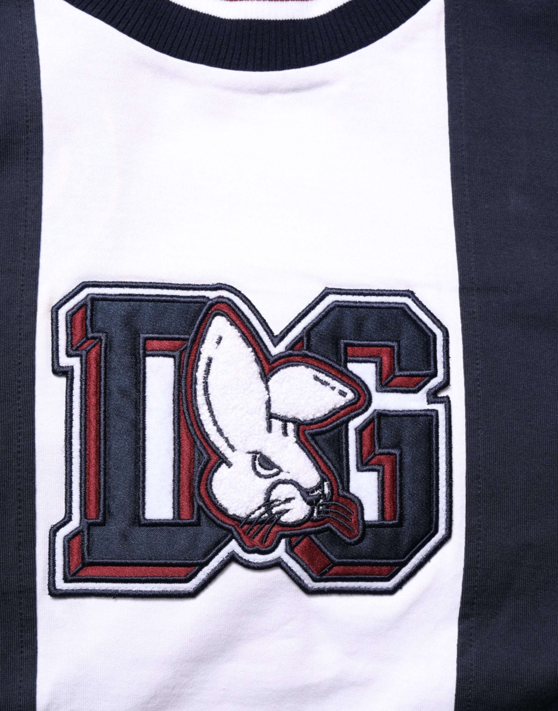 Multicolor Striped Cotton Men Crew Neck T-shirt