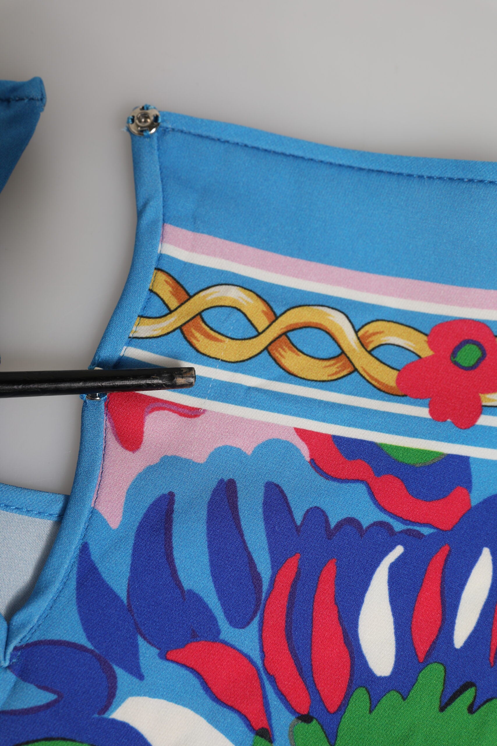 Multicolor Floral Printed Tunic Blouse Top