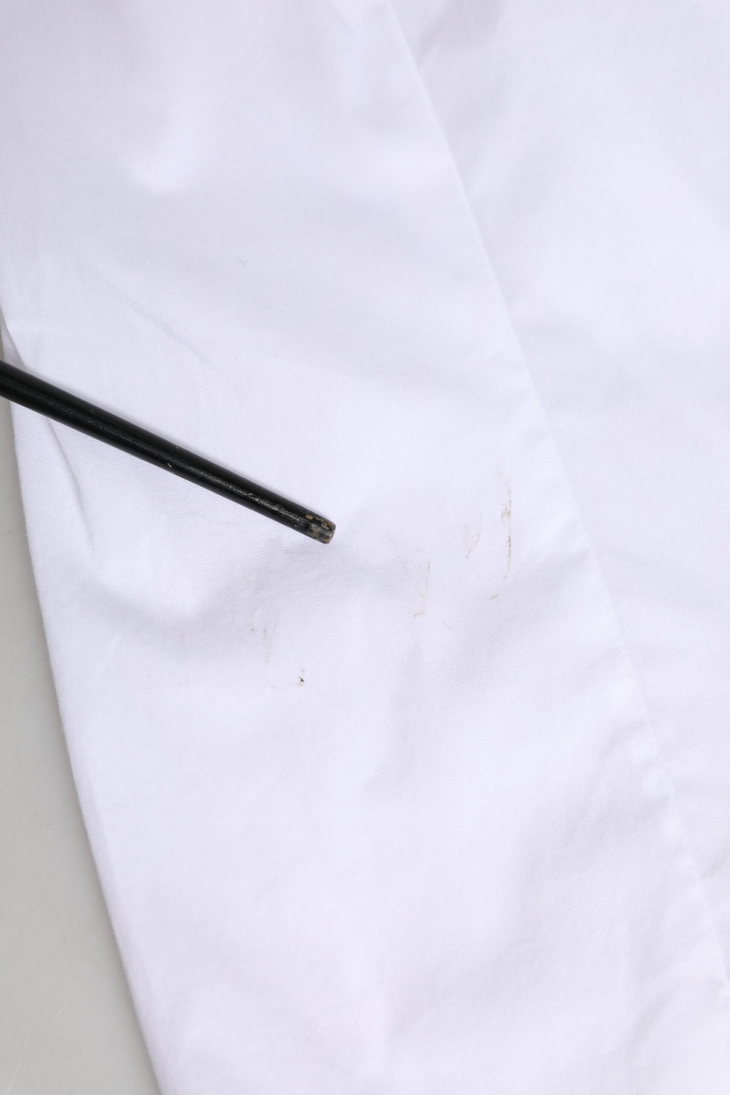 White Collared Long Sleeves Dress Shirt Top