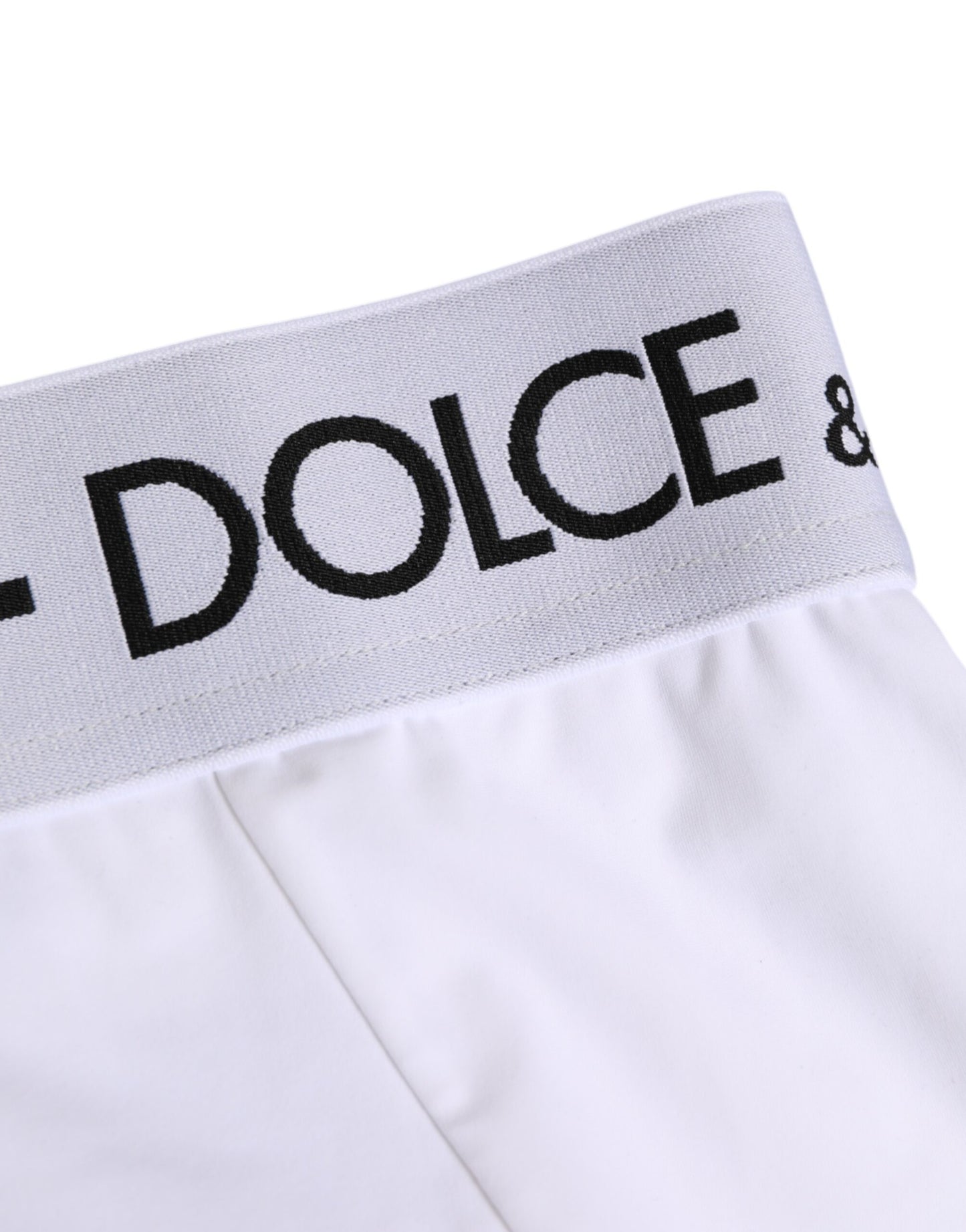 White Nylon Logo Waistband Panty Underwear