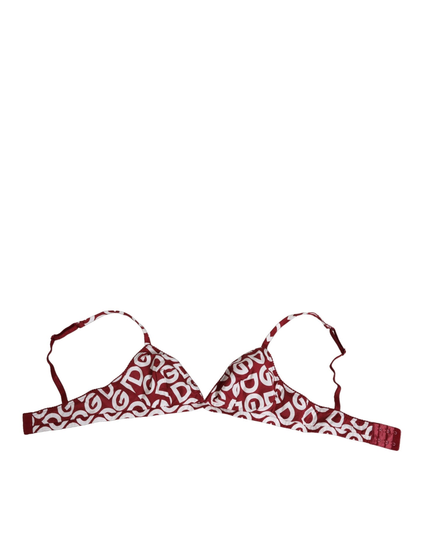 Red White Logo Mania Soft Cup Bra Underwear