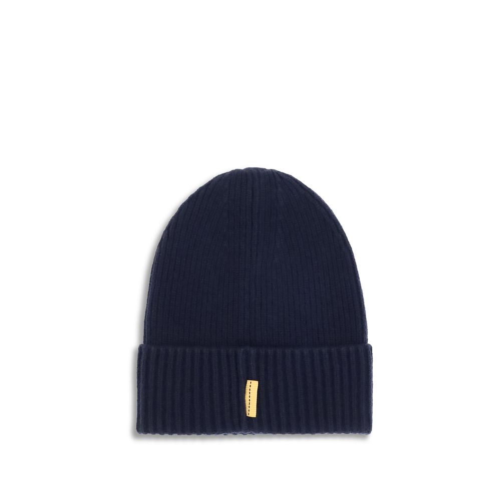 Blue Wool Beanie