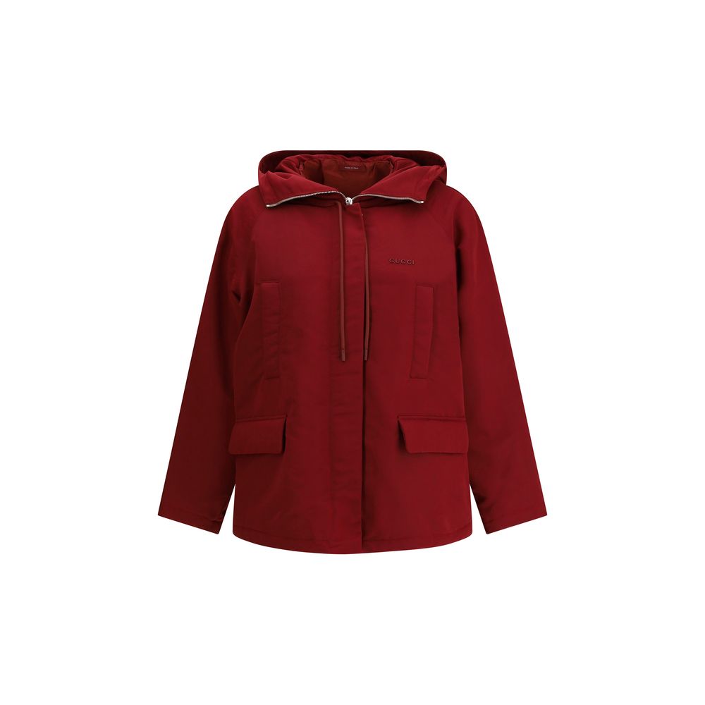 Bordeaux Polyester Shell Jacket