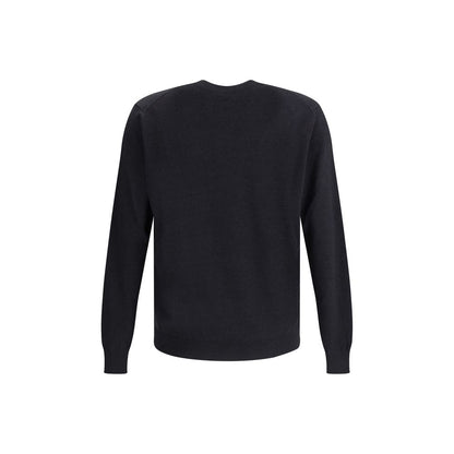 Black Fleece Wool Sweatshirt