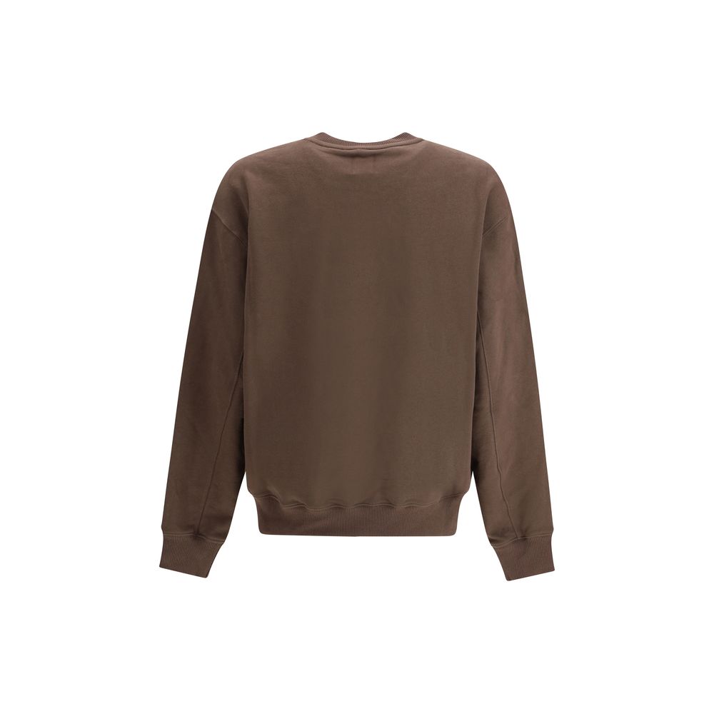 Brown Cotton Sweatshirt