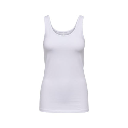 White Cotton Tank Tops