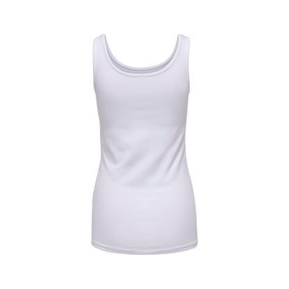 White Cotton Tank Tops