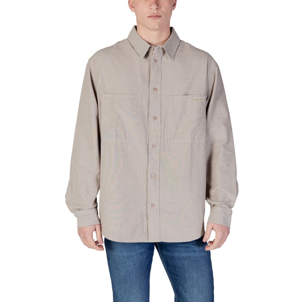 Beige Recycled Cotton Clothing