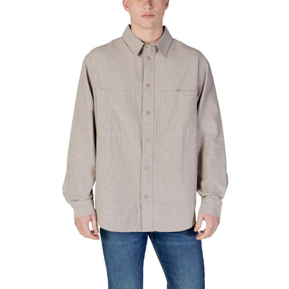 Beige Recycled Cotton Clothing