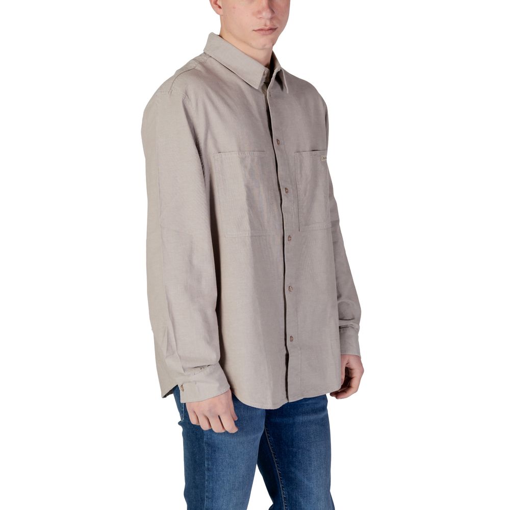 Beige Recycled Cotton Clothing