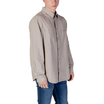 Beige Recycled Cotton Clothing