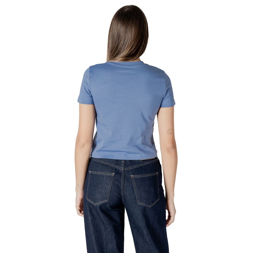 Blue Recycled Cotton Sportswear