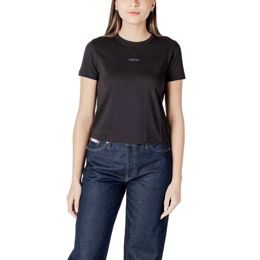 Black Recycled Cotton Sportswear