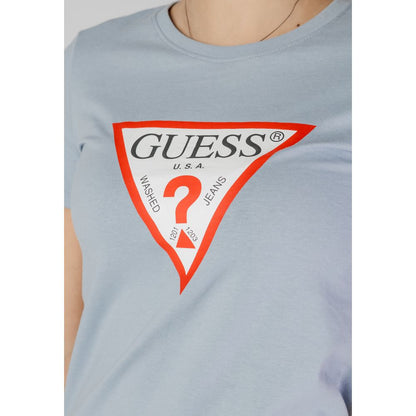 Blue Cotton T-Shirt