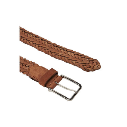 Brown Leather Regular Belt