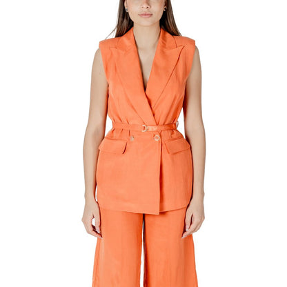 Orange Lyocell Suit