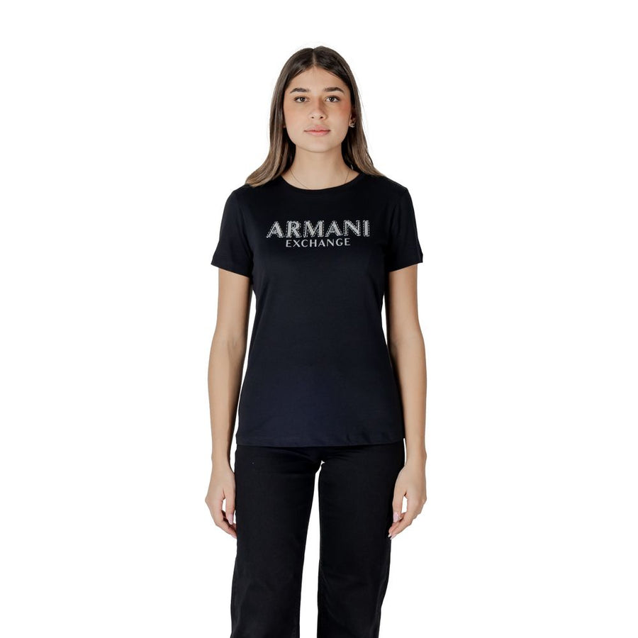 Black Cotton Long Sleeve T-Shirt