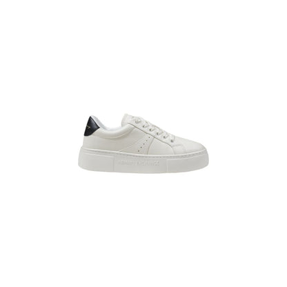 Black Polyester Chunky Sneakers