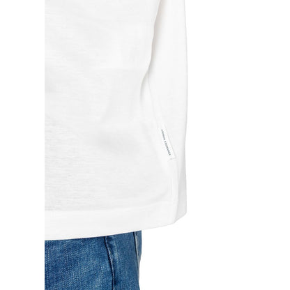 White Cotton Polo Shirt
