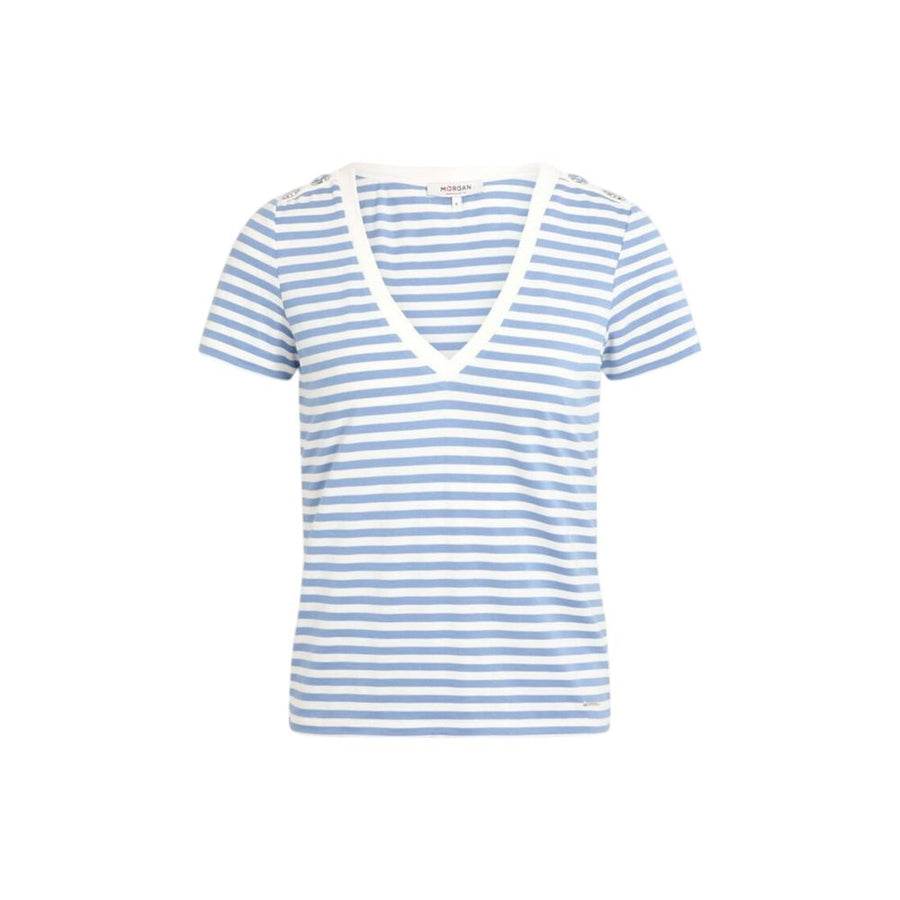 White Viscose T-Shirt