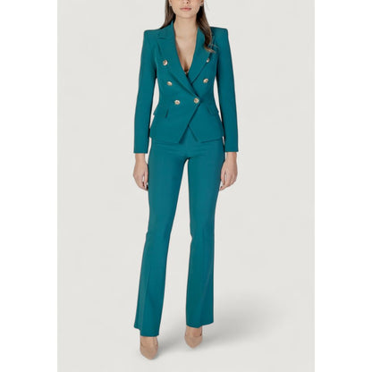 Black Polyester Blazer