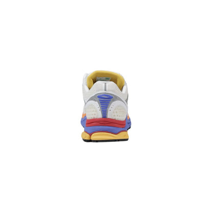 White Synthetic Sneaker