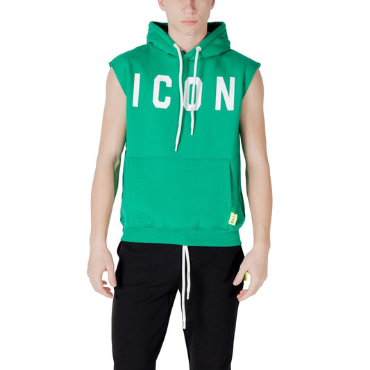 Green Cotton Hoodie