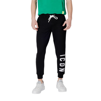 Black Cotton Joggers (Workout Pants)