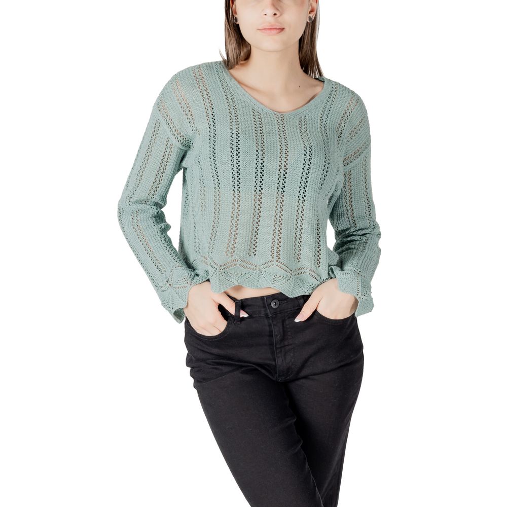 Turquoise Recycled Cotton Sweatshirt